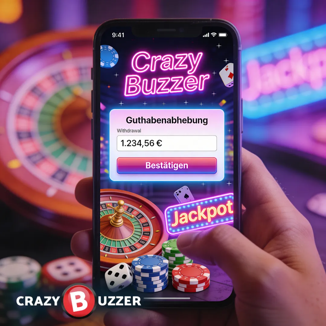 CrazyBuzzer Auszahlung