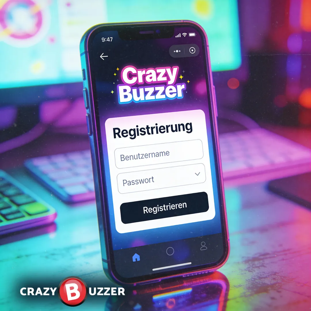 CrazyBuzzer Login